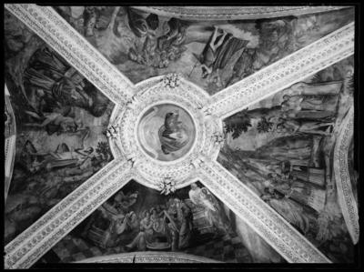 Quattro episodi della vita di San Giovanni Battista sulla volta di una campata della chiesa di S. Maria del Sasso a Morcote