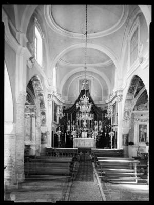 Presbiterio della chiesa di S. Maria del Sasso a Morcote
