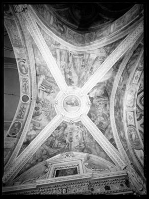 Quattro episodi della vita di San Giovanni Battista sulla volta di una campata della chiesa di S. Maria del Sasso a Morcote