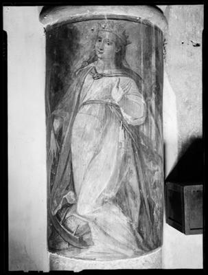 Affresco nella chiesa di S. Maria del Sasso a Morcote