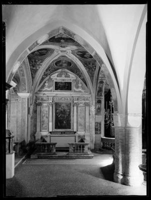 Altare della Madonna del Rosario nella chiesa di S. Maria del Sasso a Morcote