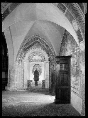 Fonte battesimale nella chiesa di S. Maria del Sasso a Morcote