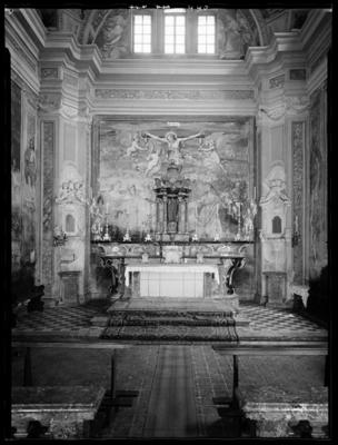 Altare maggiore della chiesa dei SS. Fedele e Simone a Vico Morcote