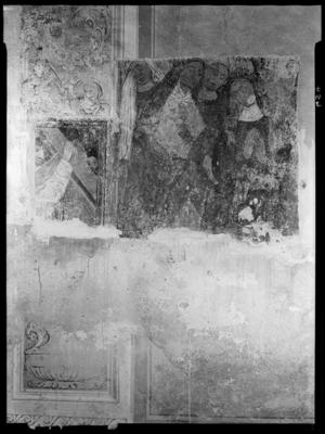Frammento di affresco nella chiesa di S. Pellegrino a Giornico