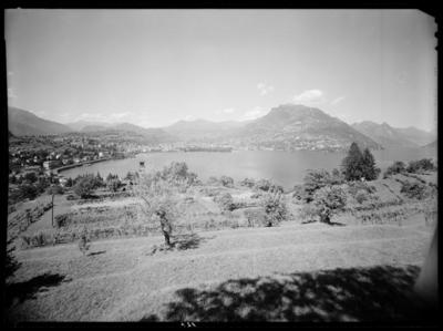Il golfo di Lugano da Guidino