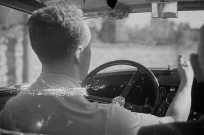 Vincenzo Vicari al volante