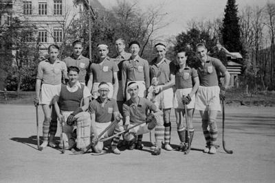 Partita di hockey su strada a Lugano