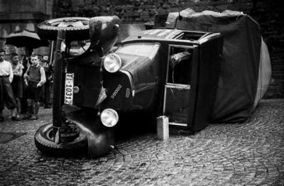 Incidente automobilistico in Via San Gottardo a Lugano